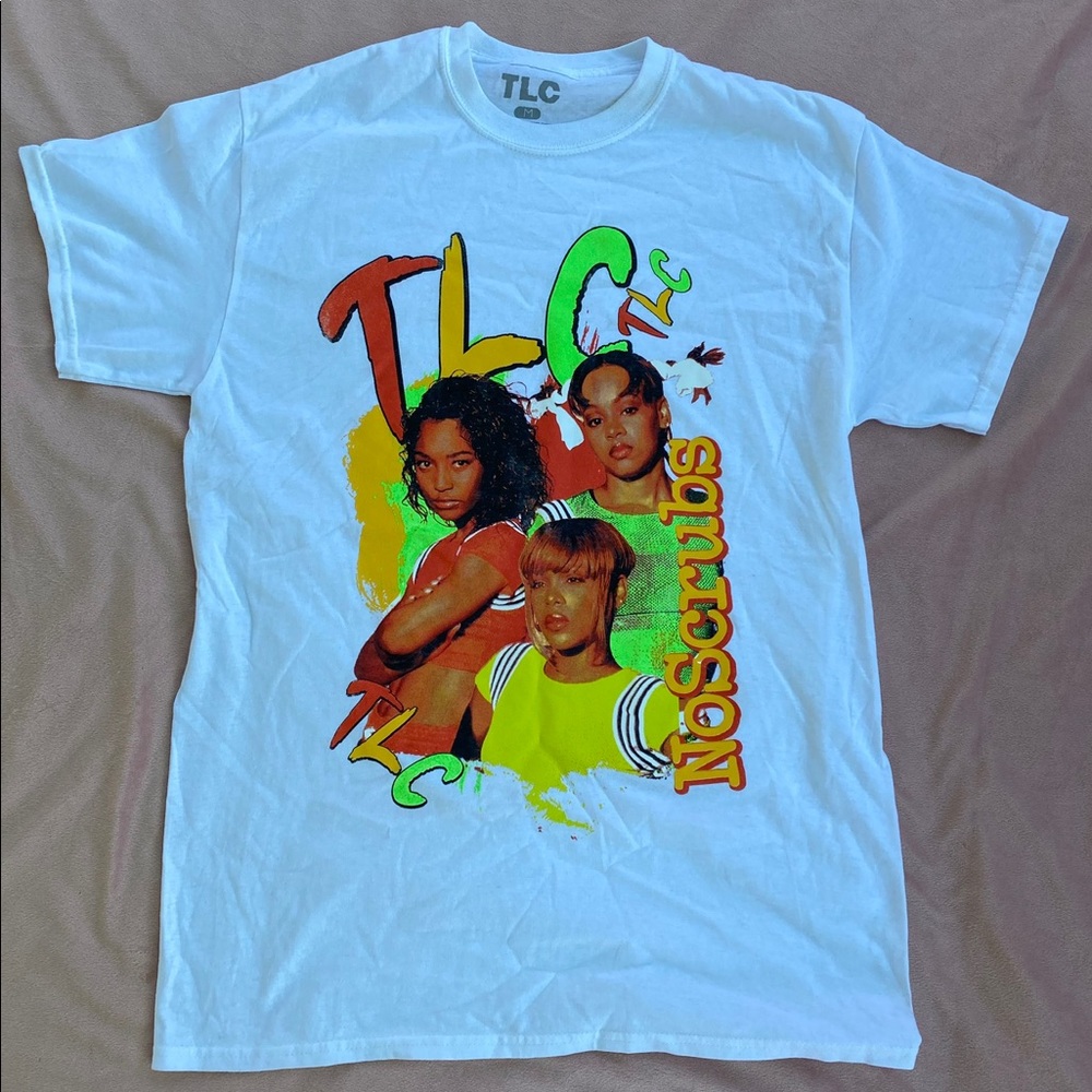 TLC No Scrubs Graphic Tee